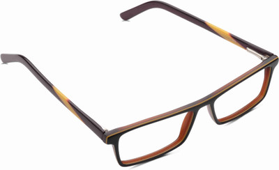REACTR Full Rim Rectangle Frame(51 mm