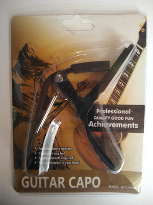 DOLPHIN Spring Guitar Capo(black)