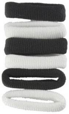 

Sanvi Fashion Villa Soft Fine Quality Rubber Band (Black, White) Rubber Band(Multicolor)