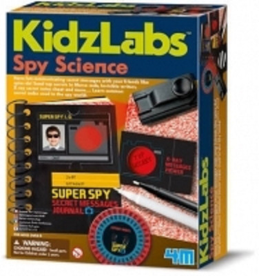 

4M KIDZ LABS -SPY SCIENCE - SECRET MESSAGE(Multicolor)