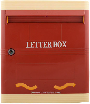 

Lamba's PG Wall Mounted Mailbox(Red)
