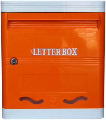 

Lamba's PG Wall Mounted Mailbox(Orange, White)