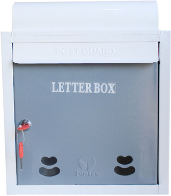 

Lamba's NP Wall Mounted Mailbox(Grey, White)
