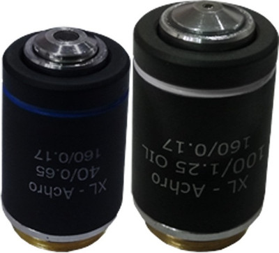 

Labovision Kit 40x 100x Oil Immersion Jis Semi Plain Objective Microscope Lens