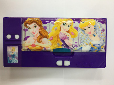

BAOER Princess Multi Art Plastic Pencil Box(Set of 1, Purple)