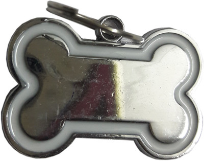 

Happy Petting Embellished Dog Collar Charm(White, Bone)