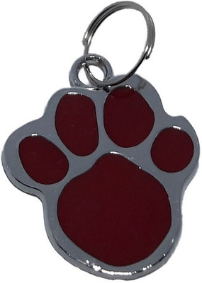 

Happy Petting Embellished Dog Collar Charm(Red, Paw)