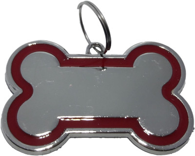 

Happy Petting Embellished Dog Collar Charm(Red, Bone)