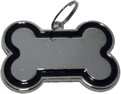 

Happy Petting Embellished Dog Collar Charm(Black, Bone)