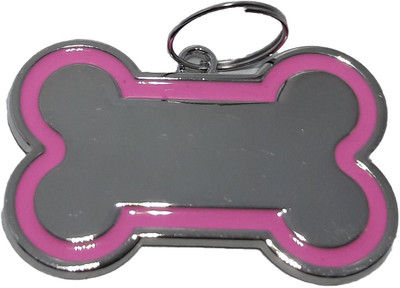 

Happy Petting Embellished Dog Collar Charm(Pink, Bone)