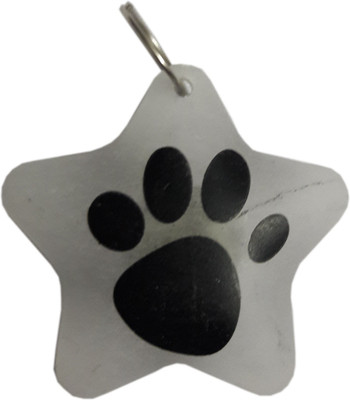 

Happy Petting Embellished Dog Collar Charm(White, Star)