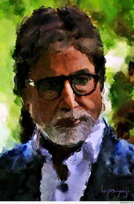 

AMITABH BACHAN HD WALLPAPER POSTER Fine Art Print(19 inch X 13 inch, Rolled)