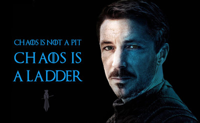 Chaos Is A ladder - Petyr Baelish - Game Of Thrones Collection - Premium Quality Poster Paper Print(12 inch X 17 inch) available at flipkart for Rs.193