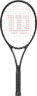 

Wilson Pro Staff 97 ULS (Unstrung) Black Unstrung Tennis Racquet(G3 - 4 3/8 Inches, 270 g)