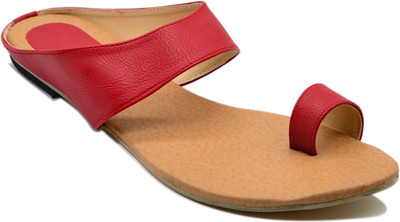 

Myra Women Toe Ring Burgundy Flats
