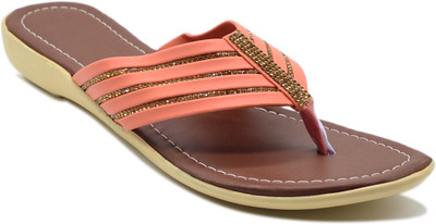 

Myra Women Embellished Coral Flats