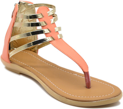Myra Women High Top Coral Flats