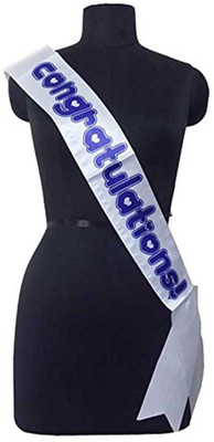

PARTY PROPZ CONGRATULATIONS SASH PACK OF 1/PARTY SUPPLIES