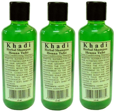 

Khadi Herbal Henna & Tulsi shampoo(630 ml)