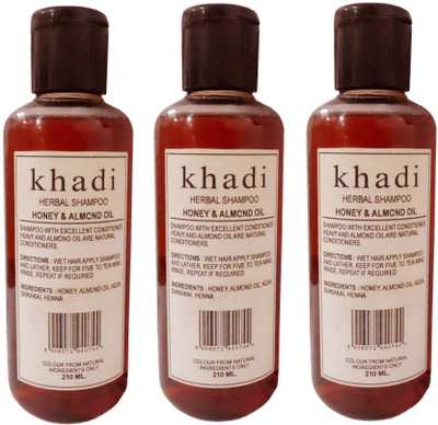 

Khadi Herbal Honey & Almond shampoo(630 ml)