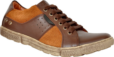 

Allen Cooper Sneakers For Men(Brown, Brown tan