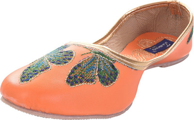 

Tamanna butterfly Bellies For Women(Orange