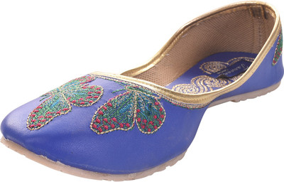 

Tamanna butterfly Bellies For Women(Blue