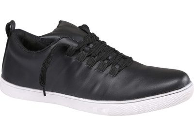 

Xtreme Mens Black Synthetic Leather Casual Shoes Sneakers For Men(Black