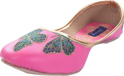 

Tamanna butterfly Bellies For Women(Pink
