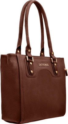 

JFL-Jewellery For Less Women Formal Brown Leatherette Hand-held Bag
