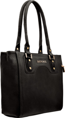 

JFL-Jewellery For Less Women Formal Black Leatherette Shoulder Bag