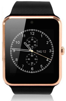 

cellcell Smartwatch premium Black Smartwatch(Beige Strap Regular)