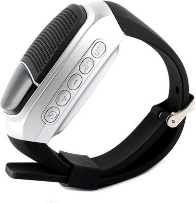 

ShopyBucket B90 Sports Bluetooth Wireless Speaker Multicolor Smartwatch-10 Silver Smartwatch(Silver Strap Regular)