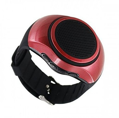 

ShopyBucket B20 Sports MP3 Music Player Watch Portable Wireless Bluetooth Speaker-9 Red Smartwatch(Red Strap Regular)