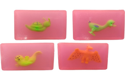 

Happy Baby Luxurious Kids Soap With Toy Pink11(400 g, Pack of 4)