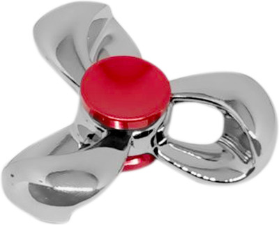 

Montez Silver Red Knot Metal Fidget Spinner Toy(Multicolor)
