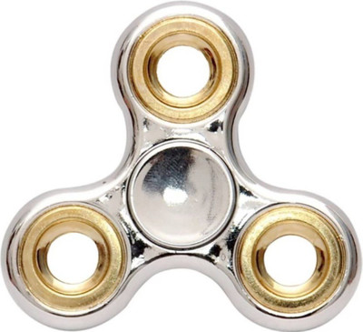 

Abrose Anti-Stress Metal Fidget Spinner With Ceramic Bearings(Silver)