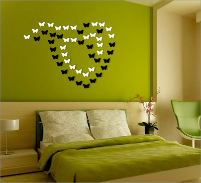 

Wall1ders  3D Acrylic Sticker Sticker(Pack of 50, Multicolor