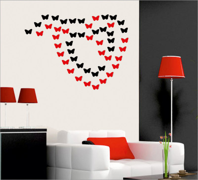 

Wall1ders  3D Acrylic Sticker Sticker(Pack of 50, Multicolor