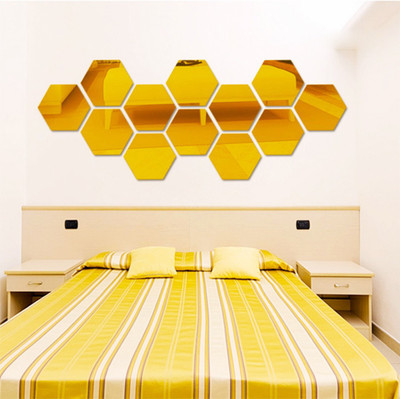 

Wall1ders  Sticker Sticker(Pack of 12, Gold
