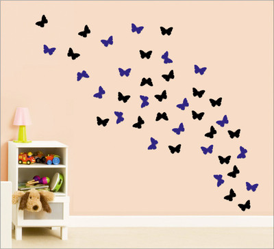 

Wall1ders  Sticker Sticker(Pack of 40, Multicolor