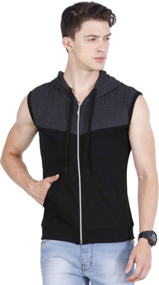 fanideaz men's cotton hooded sweatshirt with zip