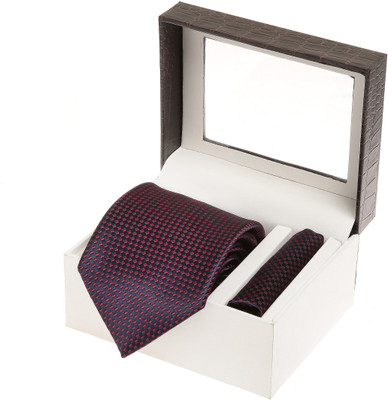 SIR MICHELE Self Design Tie(Pack of 2)