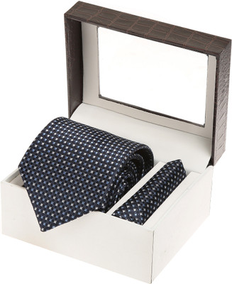 SIR MICHELE Self Design Tie(Pack of 2)