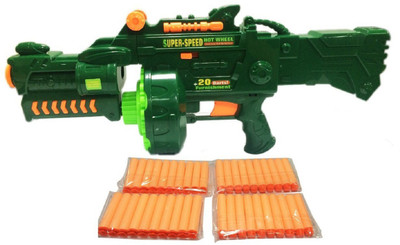 

RIANZ Blaze Storm Soft Bullet Fully Automatic Gun (Color May Vary)(Multicolor)