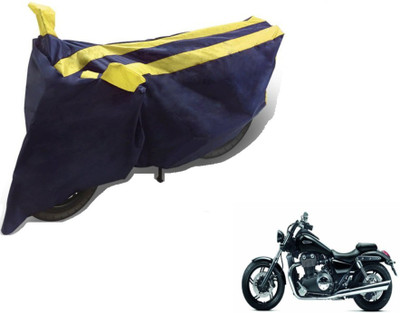 MOCKHE Two Wheeler Cover for Triumph(Black, Yellow)