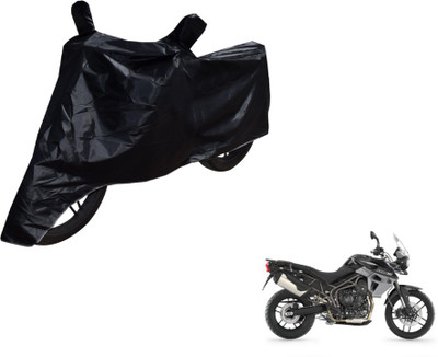 MOCKHE Two Wheeler Cover for Triumph(Tiger 800 XR, Black)