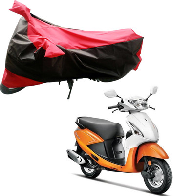 

Purpleheart Two Wheeler Cover for Hero(Pleasure, Black, Red)