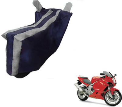 MOCKHE Two Wheeler Cover for Hyosung(GT650R, Black, Silver)
