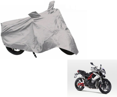 MOCKHE Two Wheeler Cover for DSK Benelli(TNT R, Silver)